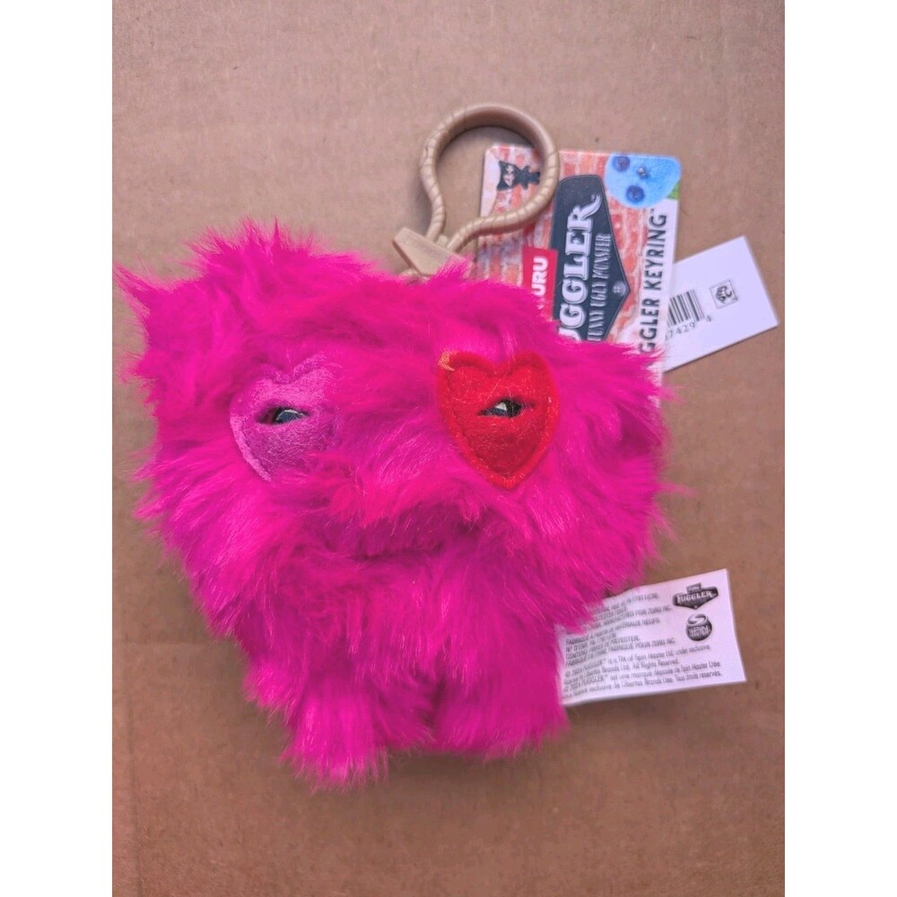 Zuru Fuggler Keychain CAPTAIN CARDIAC PINK Ugly Monster Viral Keyring